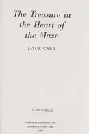 Book cover of The treasure in the heart of the maze