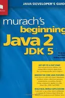 Book cover of Murach's beginning Java 2, JDK 5
