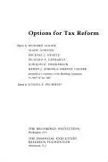 Book cover of Options for tax reform