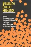 Book cover of Barriers to Conflict Resolution