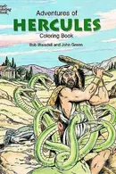 Book cover of Adventures of Hercules coloring book