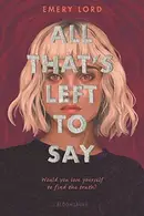 Book cover of All That's Left to Say