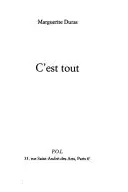 Book cover of C'est tout