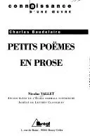 Book cover of Charles Baudelaire, Petits poëmes en prose