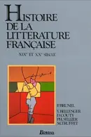 Book cover of Histoire De LA Litterature Francaise 19-20th Century