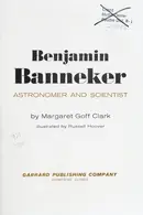 Book cover of Benjamin Banneker, astronomer and scientist