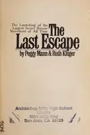 Book cover of The last escape