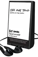 Book cover of One More Thing