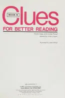 Book cover of Clues for better reading