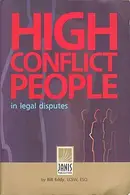 Book cover of High Conflict People in Legal Disputes