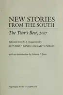 Book cover of New stories from the South : the year's best, 2007