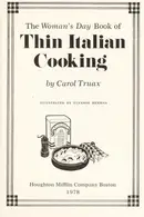 Book cover of The Woman's day book of thin Italian cooking