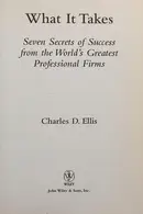 Book cover of What It Takes No. 8242