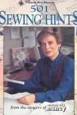 Book cover of 501 sewing hints