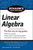 Book cover of Schaums Easy Outline of Linear Algebra Revised (Schaum's Easy Outlines)
