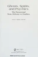 Book cover of Ghosts, Spirits, and Psychics