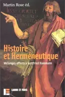 Book cover of Histoire et herméneutique
