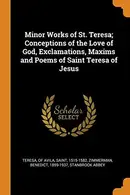 Book cover of Minor works of St. Teresa