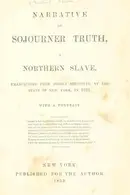 Book cover of Narrative of Sojourner Truth, a northern slave