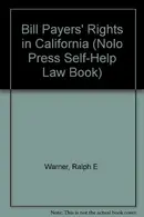 Book cover of Bill Payers' Rights in California