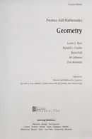 Book cover of Geometry