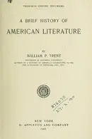 Book cover of A brief history of American literature