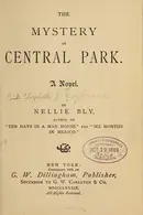Book cover of The Mystery of Central Park