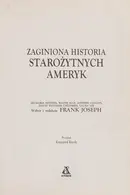 Book cover of Zaginiona historia starożytnych Ameryk