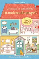 Book cover of La maison de poupée - Coloriages et autocollants