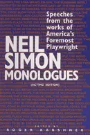 Book cover of Neil Simon Monologues