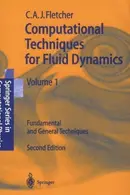 Book cover of Computational techniques for fluid dynamics