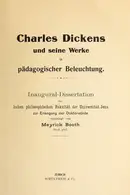 Book cover of Charles Dickens und seine Werke in pädagogischer Beleuchtung