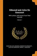 Book cover of Edmond and Jules de Goncourt