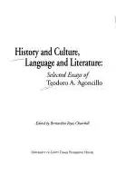 Book cover of History and culture, language, and literature