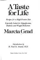 Book cover of A taste for life