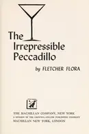 Book cover of The irrepressible peccadillo