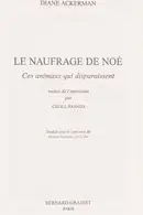 Book cover of Le naufrage de Noé