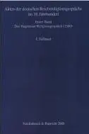 Book cover of Akten der deutschen Reichsreligionsgespräche im 16. Jahrhundert