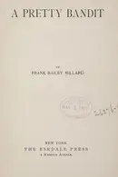 Book cover of A pretty bandit
