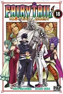 Book cover of Fairy Tail - 100 Years Quest 18