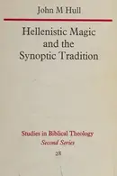 Book cover of Hellenistic magic and the synoptic tradition