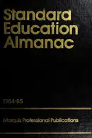 Book cover of Standard Education Almanac