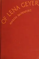Book cover of Of Lena Geyer