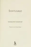 Book cover of SANTUARIO