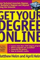 Book cover of Get your degree online