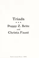 Book cover of Triads