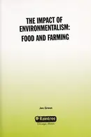 Book cover of Food and farming