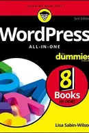 Book cover of WordPress all-in-one for dummies