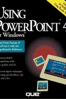 Book cover of Using PowerPoint 4 for Windows