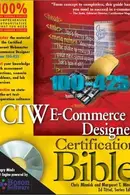 Book cover of CIW e-commerce designer certification bible